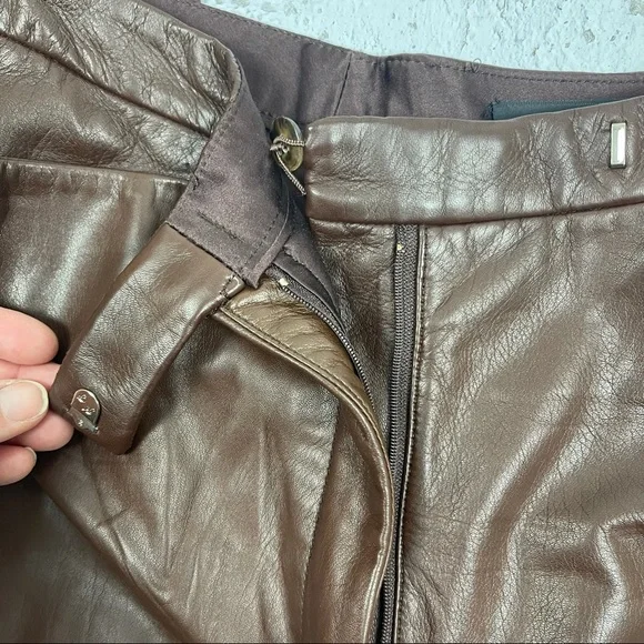 Richard Tyler Couture Leather Pants - Picture 5 of 8